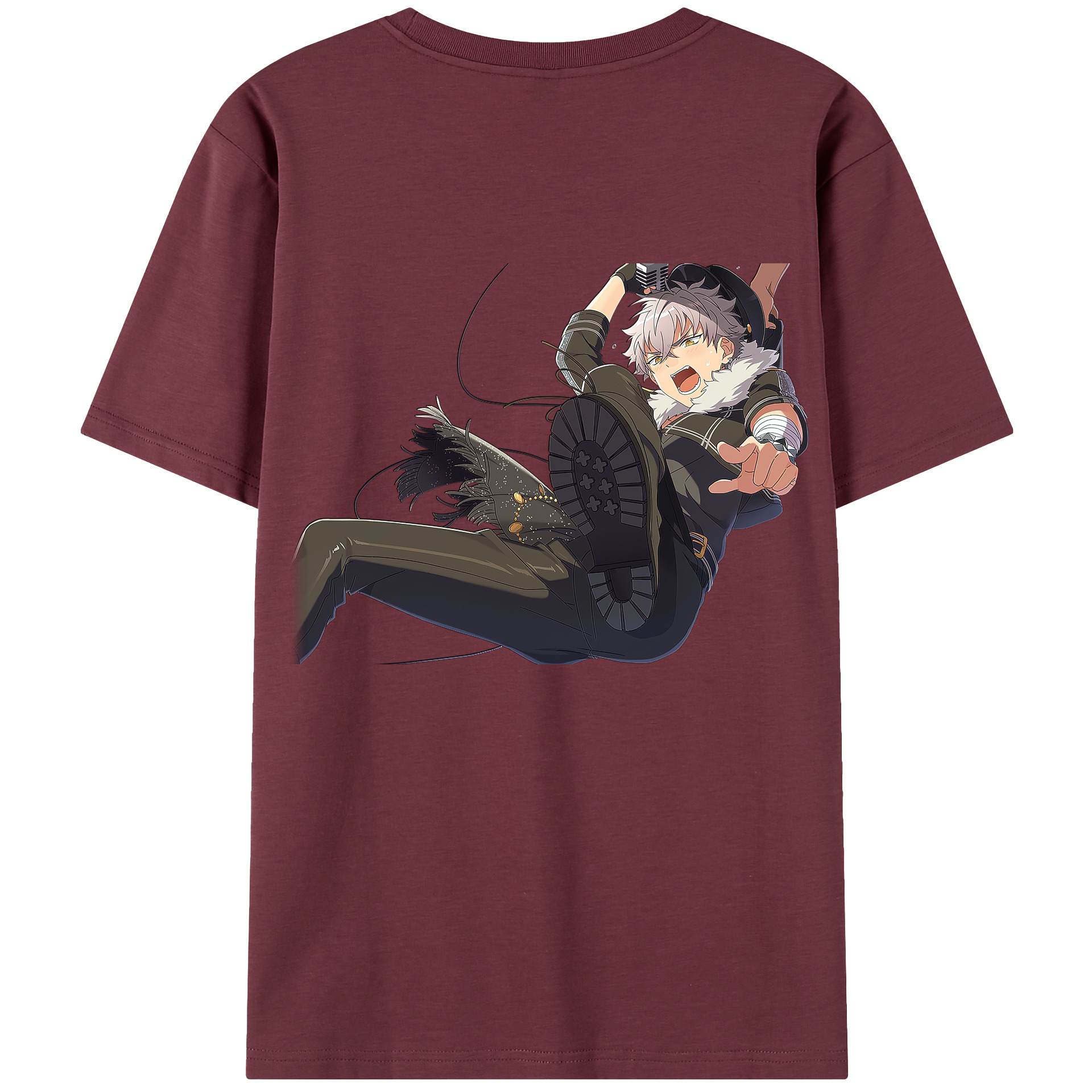 （画像用） あんさんぶるスターズ! Ensemble Stars 綿100％半袖Tシャツ（背面プリント）